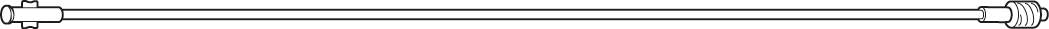 Extension Set w/Male Luer Lock Adapter by Baxter