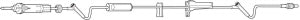 Baxter Healthcare Continu-Flo Solution Sets - CONTINU-FLO Solution Set, Nonvented, 0.2 Micron Filter, 2 INTERLINK Injection Sites, Backcheck Valve, 60 drops / mL, 105" - 2C6572
