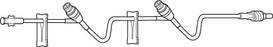 Extension Set w/CLEARLINK Activated Valve by Baxter Healthcare