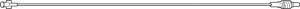 Baxter Healthcare Straight-Type Extension Sets - Microbore Extension Set - 2C9201