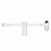 Ba INTERLINK T-CON EXT SET / MICRO-BORE - macrobore Extension Set with Interlink Injection Site, Male Luer Lock and T-Connector - 2N3327