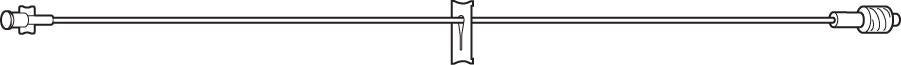 Straight-Type Extension Set by Baxter