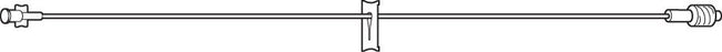 Straight-Type Extension Set by Baxter