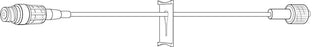 Extension Set w/CLEARLINK Activated Valve by Baxter Healthcare