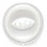 Bioseal White Buttons - White Surgical Button by Bioseal, 3/4" - 19234/50
