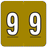 Barkley Compatible Color-Code Label Polylaminatedbknm Numeric Compatible Series 1 1/2"W X 1 1/2"H 500/Roll