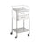 Blickman Health Ind Inc Stainless Steel Utility Tables - Utility Table, Stainless Steel, 2 Drawers, Shelf, 20" x 16" x 34" - 0227754000