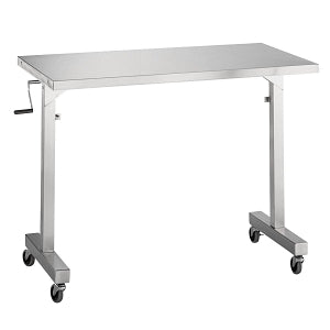 Blickman Health Ind Inc Blickman Adjustable Height Instrument Tables - Instrument Table, Adjustable Height, 34" x 46" - 0157896000