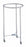 Blickman Stainless Steel Hamper Stands - Stainless Steel Hamper, 26" Diameter, No Lid - 0928773000
