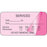 Label Self-Laminating Paper Removable Serviced Date 1" 1/2" Core 2 X 1 Fl. Pink 1000 Per Roll