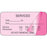 Label Self-Laminating Paper Removable Serviced Date 1" 1/2" Core 2 X 1 Fl. Pink 1000 Per Roll