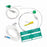 B Braun Medical Contiplex Tuohy Nerve Block Trays - Contiplex Echo Set with Tuohy 360 Needle, 2" - 331767