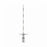 B Braun Perifix Epidural Needles - Perifix Epidural Tuohy Needle, Winged with Clear Hub, 22G x 4" - 332194