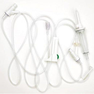 B Braun Primary Gravity IV Set with ULTRASITE - DBM-SET, IV, ADMIN, 2 ULTRASITE, UNIVERSALSE - 352049