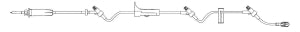 B Braun Gravity IV Sets with Caresite Injection Sites - Gravity IV Administration Set with 3 Caresite Injection Sites, 15 drops / mL - 354205