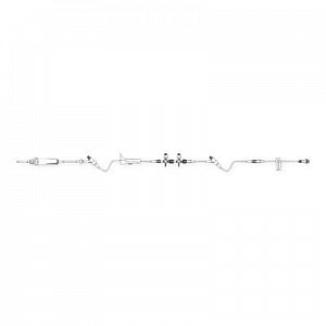 B Braun Anesthesia IV Set with CARESITE Injection Sites - IV Anesthesia Set, Ultraport, 15 Drop, 2 Caresite - 354210