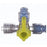 B Braun Medical Inc. Outlook Safety Infusion System Pump Set - Outlook Pump Set with Caresite and Spin-Lock Connector - 354216