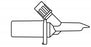 B Braun Standard Spike Dispensing Pins - Dispensing Pin, DP2001 - 412002