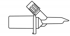 B Braun Standard Spike Dispensing Pins - Dispensing Pin, DP2001 - 412002