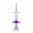 B Braun Standard Spike Dispensing Pins - Dispensing Pin, Standard Spike, 1 Way, DP02500L - 412021