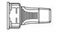 B Braun Medical OnGuard Closed System Drug-transfer Devices - Tevadaptor Vial Adapter for 28 mm Vials - 412119