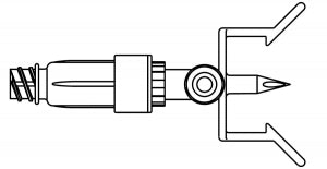 B Braun Medical MINI-SPIKE Dispensing Pins - VIAL ADAPTER, MULTIDOSE, UTLRASITE - 413504