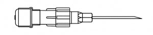 B. Braun Medical Admixture Accessories - Intermit Needle Port, 19G x 1" - 418019