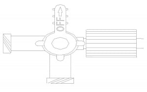 B. Braun Medical 4-Way Stopcocks with Luer Slip - STOPCOCK, 4-WAY, 2FEMALELL, MALELUE - 456006