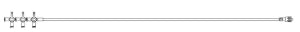 B Braun Medical Inc. Anesthesia IV Stopcock Extension Sets - Anesthesia IV Stopcock Extension Set, with 3 Four-Way Four Female Luer Lock Ports - 473054