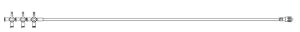 B Braun Medical Inc. Anesthesia IV Stopcock Extension Sets - Anesthesia IV Stopcock Extension Set, with 3 Four-Way Four Female Luer Lock Ports - 473054