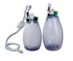 B Braun Medical ASEPT Evacuated Drainage Bottles and Kits - ASEPT 1, 000 mL Bare Evacuated Drainage Bottle, No Individual Packaging, Sterile Fluid Pathway Only - 622273B