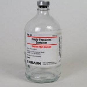 B Braun Medical Empty Glass IV Bottle - IV BOTTLE, EMPTY, 1000ML GLASS - S9900-10