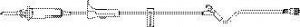 B Braun Universal Spike Admin IV Sets - IV Administration Set, 15 Drops / mL, Nonvented, 1 Y-Site, 106" - V1482