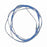 Batrik Medical Mfg Vascular Silicone Ties - Silicone Vascular Tie, Mini, 0.075" x 16 / 0.2 cm x 40 cm, Blue - 10-1001