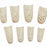 Brownmed Plastalume Stax-Mallet - Plastalume Finger Splint, Flesh Color, Size 5 - 10705