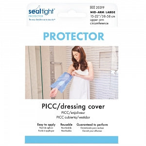 Brownmed SEAL-TIGHT Protectors for Mid-Arm and Knee - SEAL-TIGHT Shower Protector, Mid Arm, Size M - 20317