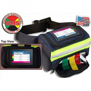 Disaster Management Systems, Inc. Triage Ribbon Dispenser Medical Bags - RIBBON, TRIAGE, 4-PACK - 3460-05793