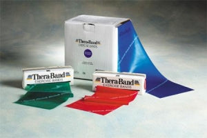 Theraband Resistance Bands - 6 yd. TheraBand Resistance Band in Beginner Yellow, 3.0 lb. Resistance - 0814 0630