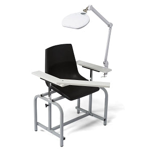 Brandt Blood Draw Chairs - CHAIR, BLOOD DRAW, W/MAGNIFIER ILLUMINATOR - 20707