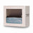 Bowman Shield Style-Face Mask Dispensers - Shield-Style Face Mask Dispenser, White Powder-Coated Steel, 9.06"W x 7.53"H x 4.06"D - FB-090