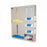 Bowman Protection System Dispensers - Double Gown Protection Organizer, Quartz Beige ABS Plastic - PS415-0212