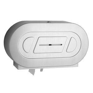 Bobrick Vertical Toilet Paper Dispenser - DISPENSER, PAPER, JUMBO TP, DOUBLE RL, SS - B-2892