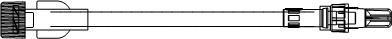 ICU Medical Extension Sets with Rotating Luers - Extension Set with Rotating Luer, 20" - B1215