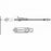 ICU Secondary IV Administration Set - Administration Set with Rotating Luer, 15-Drop, 41" - B3065