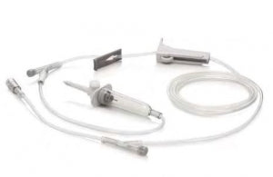 ICU Medical Extension Sets - Extension Set, Microclave, DEHP-Free, Lamp, Rotating Luer, 8" - B33161