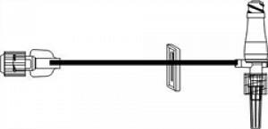 ICU Medical Extension Sets with Filter & Clave - Extension Set, MicroClave, 38" - B33712