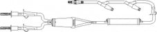 ICU Medical Administration Sets with 20- Drop Drip Chamber - BLOOD SET Y-TYPE W/210 MICRON FILT - B9449