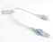 ICU Medical Extension Sets with Small Bore - Small Bore Trifuse Extension Set with 3 Clamps, 8" - CH3492