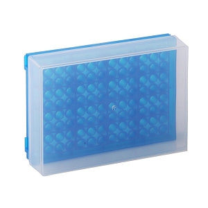 Bio Plas Test Tube Racks - RACK, WELL PREP, 96, W/COVER, FLUOR BLUE - 0030F