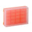 Bio Plas Test Tube Racks - RACK, WELL PREP, 96, W/COVER, FLUOR ORANGE - 0032F